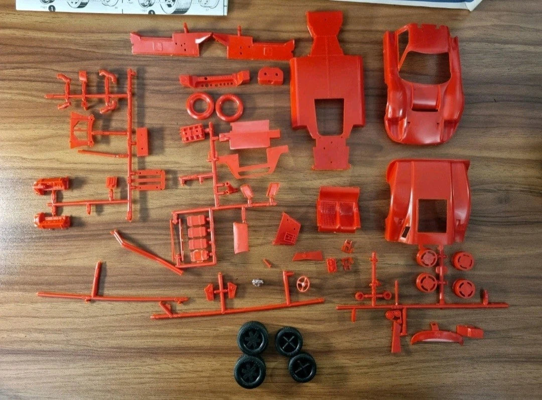 Vintage Airfix 1:25 Ford Mark IV Model Kit Series 6 982 Complete Unassembled